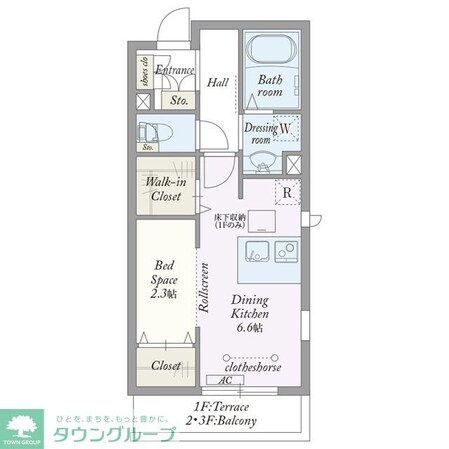 My Style vintage 千間台の物件間取画像